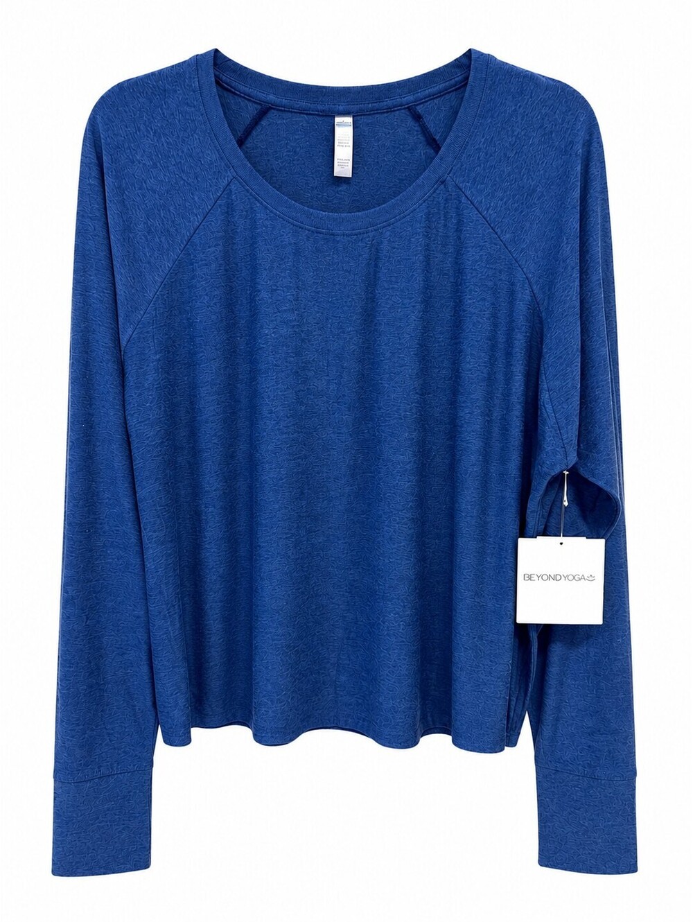 Beyond Yoga Women's Long Sleeve Blue Top XXL